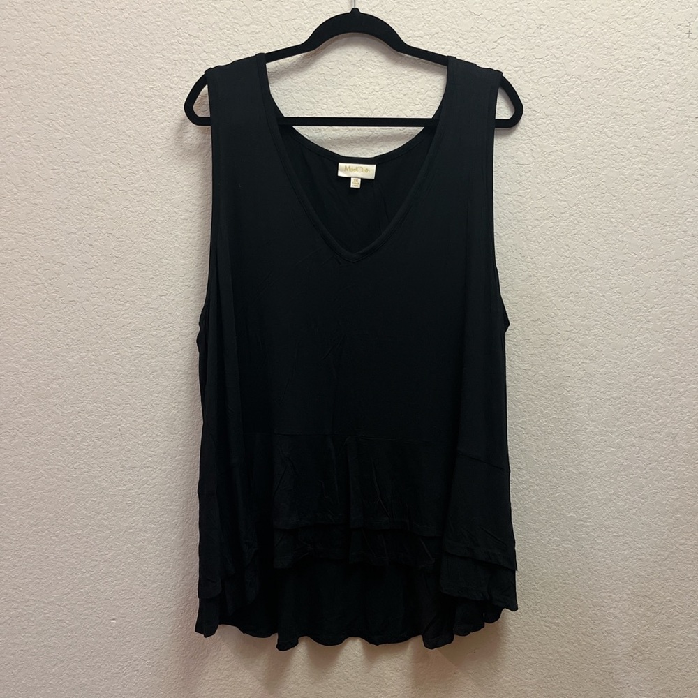 ModCloth Tiered Ruffle Tank in 3x!